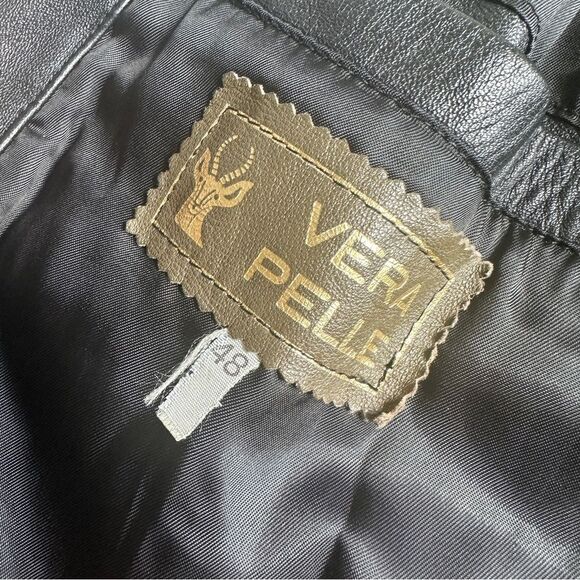 Vere Pelle Vintage Genuine Leather Jacket - Picture 7 of 10